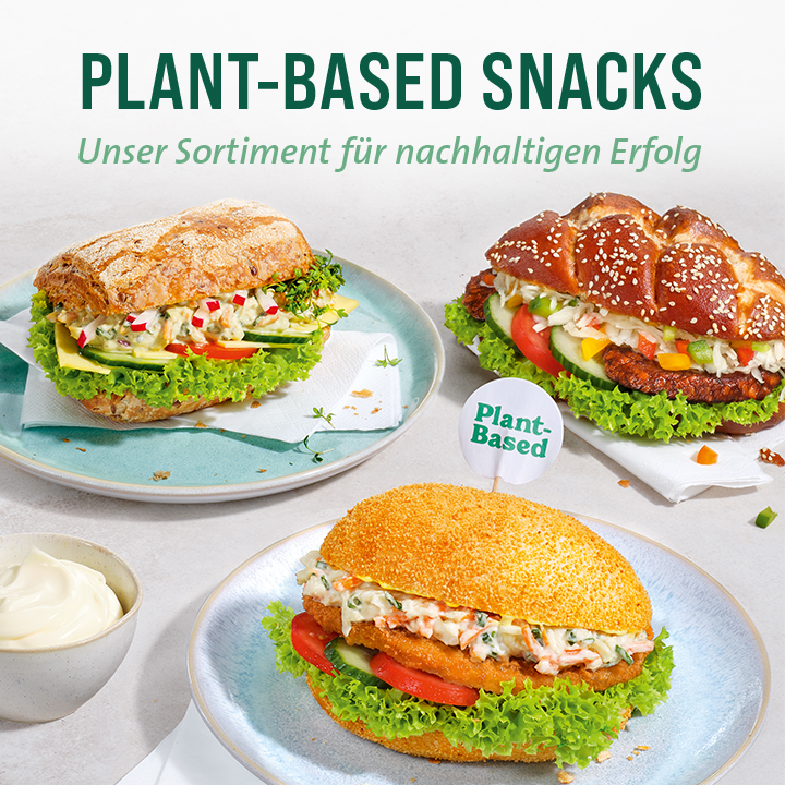Plant-based Snacks von Generate