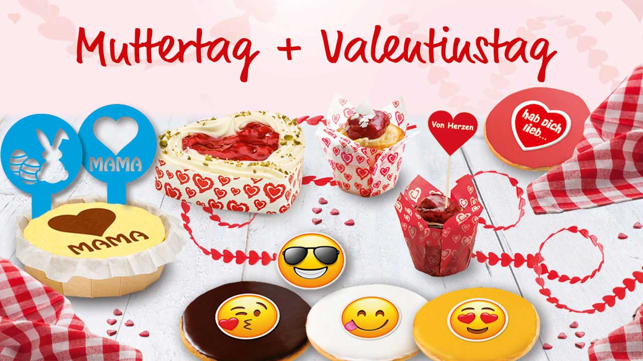 Saison-Produkte im Service-Club: Muttertag & Valentinstag
