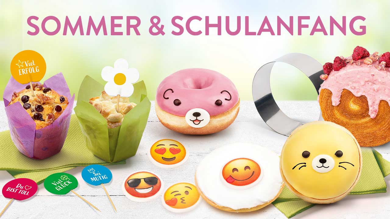 Saison-Produkte im Service-Club: Sommer und Schulanfang