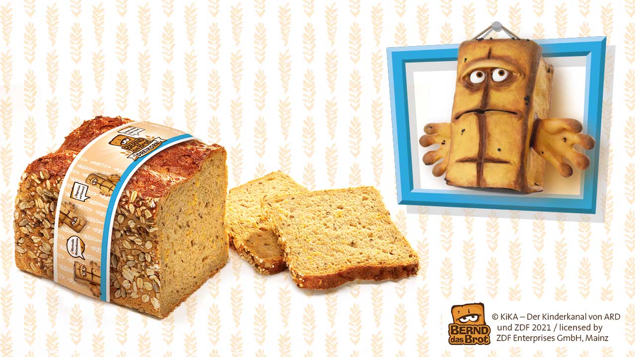 Bernd das Brot Dreikorn von Ulmer Spatz